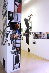 A view of the Lanvin exhibit at Maison Européenne de la Photographie in Paris.