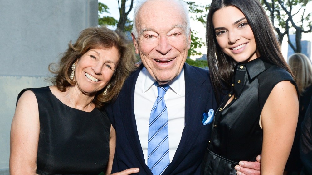 Judith Glickman, Leonard Lauder, Kendall Jenner