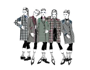 Prada sketch for Madanna concert tour