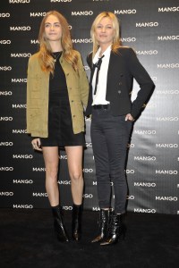 Cara Delevingne, Kate Moss, Mango event Something in Common