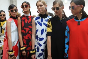 Marni Backstage RTW Spring 2016