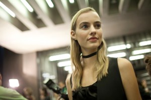 Backstage at Mary Kantrantzou Spring 2016