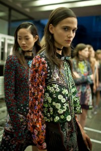 Backstage at Mary Kantrantzou Spring 2016