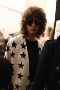Backstage at Max Mara Spring 2016