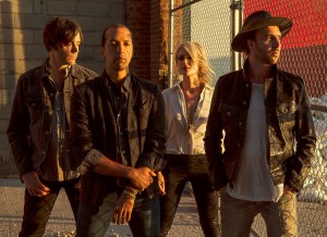group shot of band metric