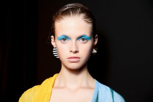 Backstage at Missoni Spring 2016