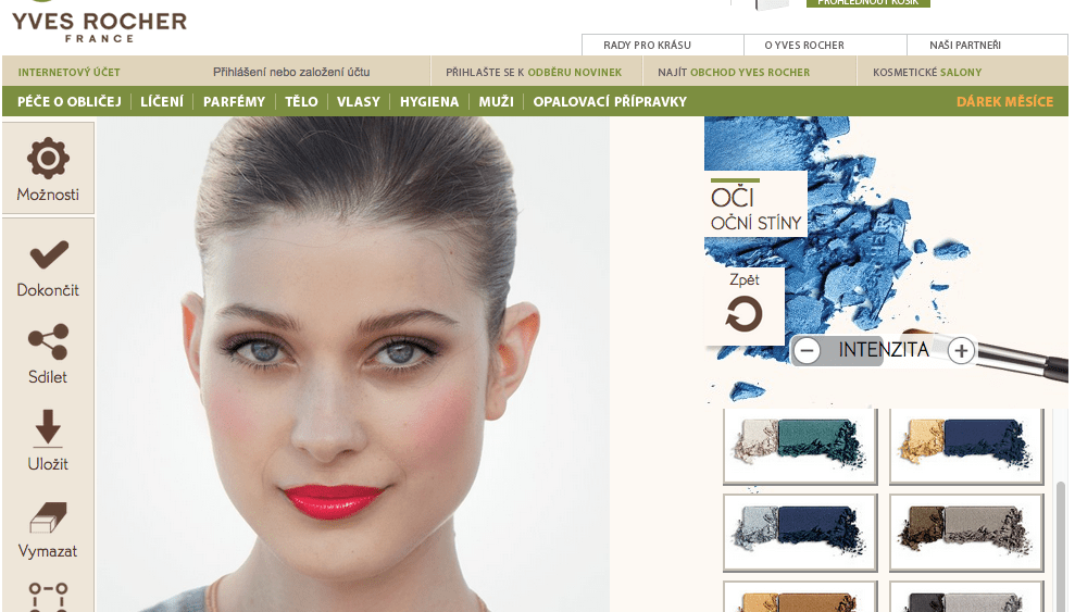 The Yves Rocher app