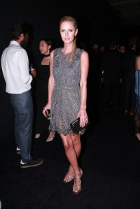 at Moncler Art for Love exhibit