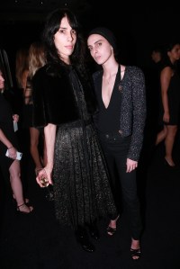 Jamie Bochert and Sofia Malamute at Moncler Art for Love exhibit