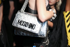 Backstage at Moschino Spring 2016