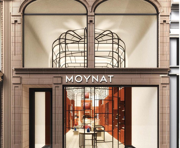 A rendering of the Moynat store on Madison Avenue