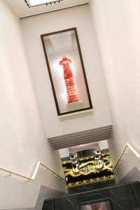 Inside the Mcqueen Paris flagship.