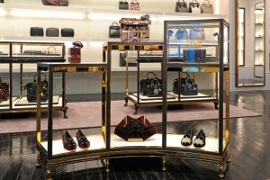 Inside the Mcqueen Paris flagship.