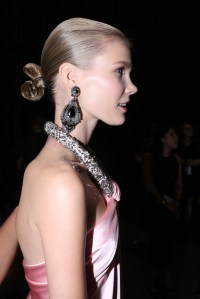 Backstage at Naeem Khan RTW Spring 2016