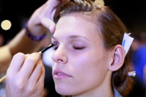 Backstage at Narciso Rodriguez RTW Spring 2016