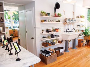 Green-based beauty brands.
