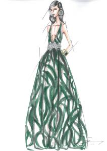 Sketches from the new Genny spring collection.