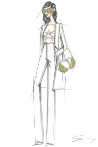 Sketches from the new Genny spring collection.