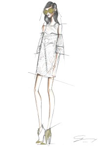Sketches from the new Genny spring collection.