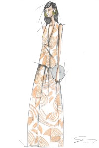 Sketches from the new Genny spring collection.