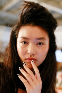 Backstage at Opening Ceremony RTW Spring 2016.