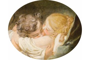 Le Baiser - 1770 - Jean-Honoré Fragonard.