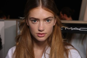 Backstage at Paul Smith Spring 2016