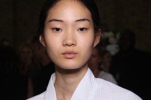 Backstage at Paul Smith Spring 2016
