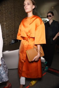 Backstage at Paul Smith Spring 2016