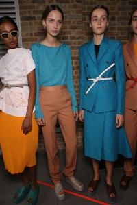Backstage at Paul Smith Spring 2016