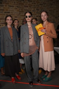 Backstage at Paul Smith Spring 2016