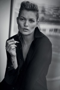 Peter Lindbergh, Kate Moss, Paris, 2015 (Giorgio Armani, SS 2015) © Peter Lindbergh Studio, Paris Gagosian Gallery