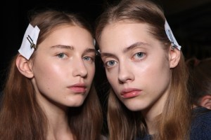 Backstage at Peter Pilotto Spring 2016