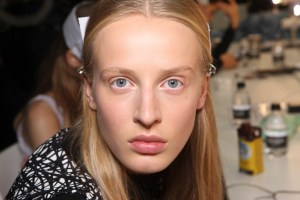 Backstage at Peter Pilotto Spring 2016