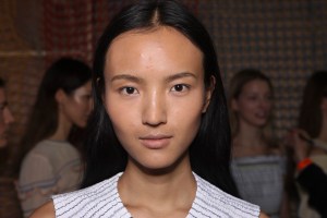 Backstage at Peter Pilotto Spring 2016