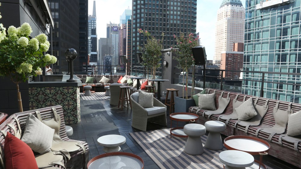 The rooftop of PH-D Terrace.