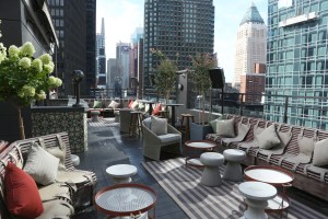 The rooftop of PH-D Terrace.