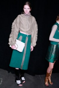 Backstage at Phillip Lim RTW Spring 2016