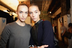 Backstage at Public School RTW Spring 2016