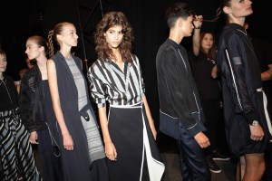 Backstage at Public School RTW Spring 2016