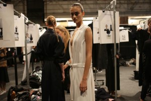 Backstage at Public School RTW Spring 2016