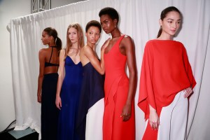 Backstage at Ralph Lauren RTW Spring 2016