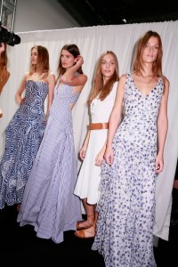 Backstage at Ralph Lauren RTW Spring 2016