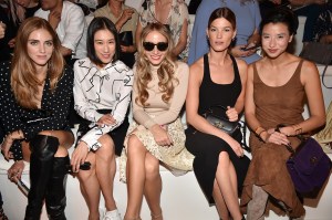 Chiara Ferragni, Eva Chen, Harley Viera-Newton and Hanneli Mustaparta