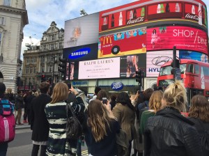 Ralph Lauren Show Streams London Piccadilly Circus