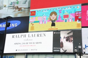 Ralph Lauren Show Streams London Piccadilly Circus