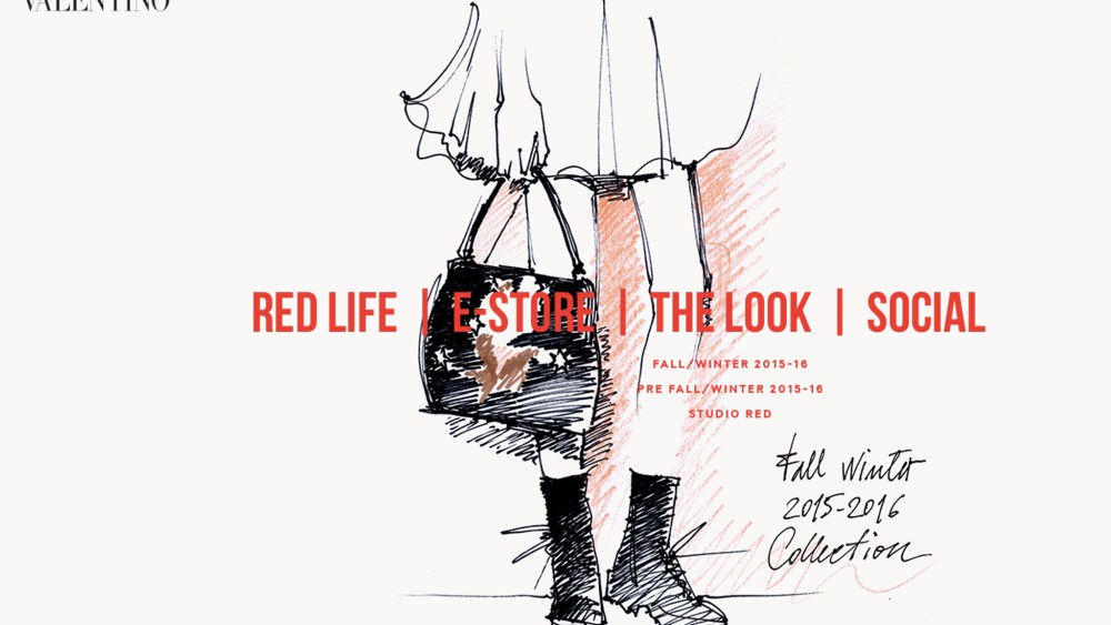 The Red Valentino website.