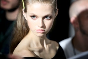 Backstage at Roberto Cavalli Spring 2016