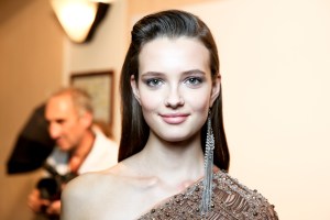 Backstage at Roberto Cavalli Spring 2016