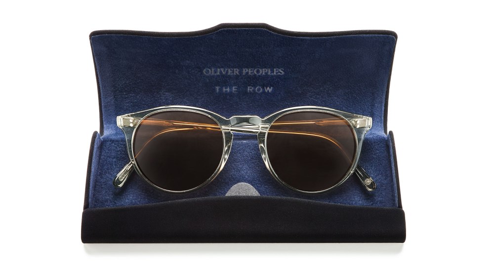 Glasses from the collection by Oliver Peoples and The Row.
